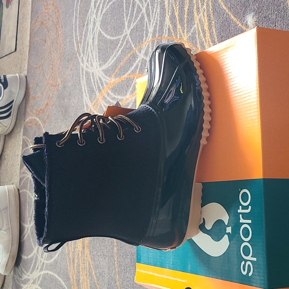 Black boots